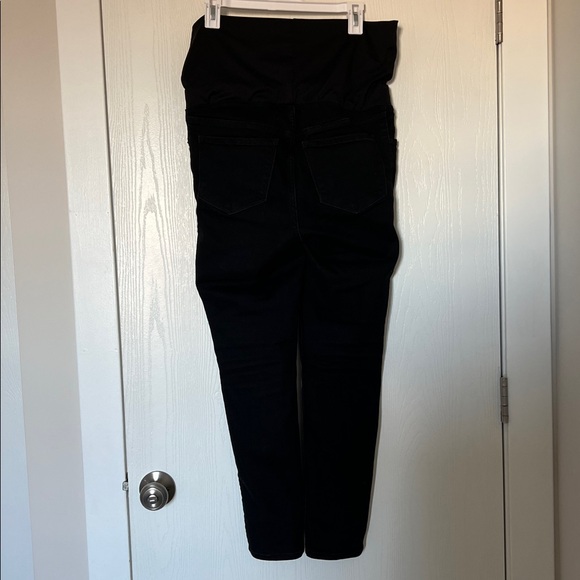 Old Navy Maternity Full Panel Skinny Jeans - Black - Picture 3 of 5